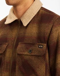 6 Barlow Sherpa Trucker Jacket White ABYJK00125 Billabong