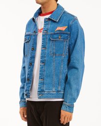 Bull Printed Landscape Denim Jacket – Backyardarchive