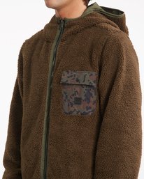 8 A/Div Switchback Reversible Jacket Brown ABYJK00135 Billabong