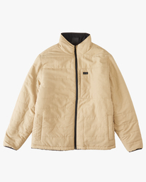 9 A/Div Journey Reversible Zip-Up Jacket White ABYJK00156 Billabong
