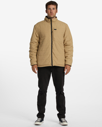 2 A/Div Journey Reversible Zip-Up Jacket White ABYJK00156 Billabong