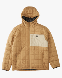 8 A/Div Journey Puffer Jacket Brown ABYJK00162 Billabong