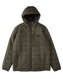 9 A/Div Journey Puffer Jacket Green ABYJK00162 Billabong