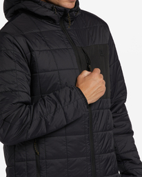 5 A/Div Journey Puffer Jacket Black ABYJK00162 Billabong