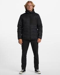 2 A/Div Journey Puffer Jacket Black ABYJK00162 Billabong