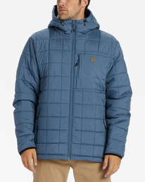 1 A/Div Journey Puffer Jacket Blue ABYJK00162 Billabong