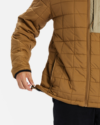 7 A/Div Journey Puffer Jacket Brown ABYJK00162 Billabong