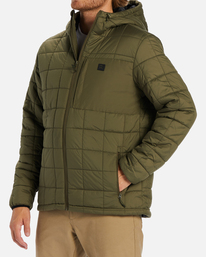 4 A/Div Journey Puffer Jacket Green ABYJK00162 Billabong