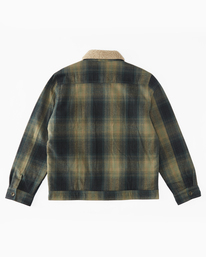 6 Barlow - Chaqueta con forro de sherpa para Hombre Verde ABYJK00184 Billabong