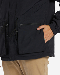 9 Gnaraloo Reversible - Jack om aan twee kanten te dragen voor Heren Black ABYJK00186 Billabong