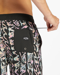 6 Sundays Layback - Boardshorts für Männer Schwarz ABYJV00103 Billabong