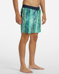 4 Sundays Layback - Boardshort da Uomo Blue ABYJV00103 Billabong