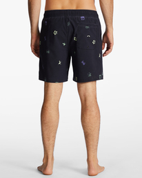 4 Sundays Layback 17" Boardshorts Black ABYJV00103 Billabong