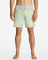 2 Sundays Layback 17" Boardshorts Yellow ABYJV00103 Billabong
