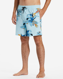 3 Sundays Layback 17" Boardshorts Blue ABYJV00103 Billabong