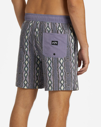 4 Sundays Layback - Boardshort da Uomo Purple ABYJV00103 Billabong
