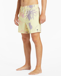 3 Sundays Layback - Board Shorts for Men Yellow ABYJV00103 Billabong