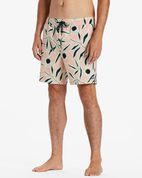 3 Sundays Layback 17" Boardshorts Orange ABYJV00103 Billabong