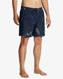 4 Sundays Layback 17" Boardshorts Blue ABYJV00103 Billabong