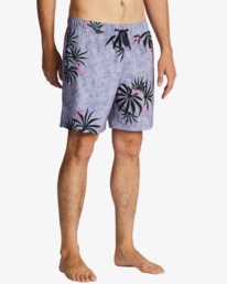4 Sundays Layback 17" Boardshorts Purple ABYJV00103 Billabong