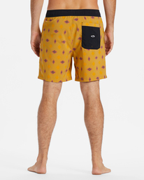 4 Sundays Layback 17" Boardshorts Yellow ABYJV00103 Billabong