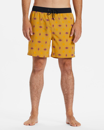 2 Sundays Layback 17" Boardshorts Yellow ABYJV00103 Billabong