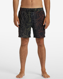 2 Sundays Layback 17" Boardshorts Black ABYJV00103 Billabong