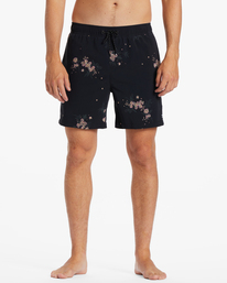 2 Sundays Layback 17" Boardshorts Black ABYJV00103 Billabong