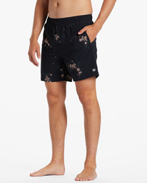 3 Sundays Layback 17" Boardshorts Black ABYJV00103 Billabong