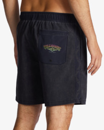 6 Riot Layback - Board Shorts for Men Black ABYJV00105 Billabong