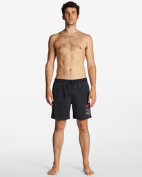 1 Riot Layback - Board Shorts for Men Black ABYJV00105 Billabong