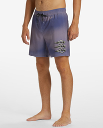 3 Riot Layback 17" Boardshorts Purple ABYJV00105 Billabong