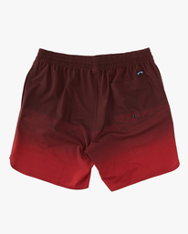 1 73 Ciclo Layback 17" Boardshorts Red ABYJV00106 Billabong