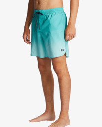 3 73 Ciclo Layback 17" Boardshorts Blue ABYJV00106 Billabong