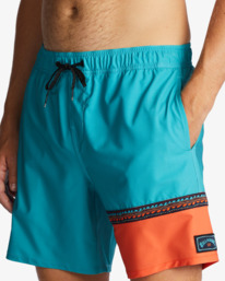 6 Burleigh Layback - Board Shorts for Men Blue ABYJV00108 Billabong