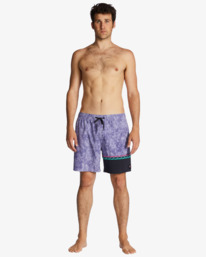 1 Burleigh Layback - Boardshort pour Homme Violet ABYJV00108 Billabong