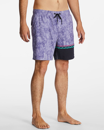 4 Burleigh Layback - Boardshort pour Homme Violet ABYJV00108 Billabong
