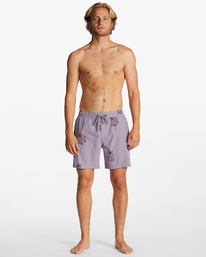 1 Keith Haring Flower Dance Layback - Calções de banho pelo joelho para Homem  ABYJV00109 Billabong