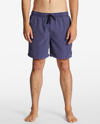 2 All Day Layback 17" Boardshorts Purple ABYJV00113 Billabong