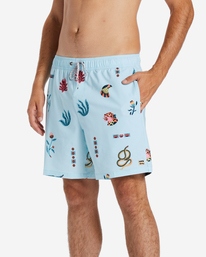 5 Zeledon Sundays Layback Boardshorts Blue ABYJV00118 Billabong