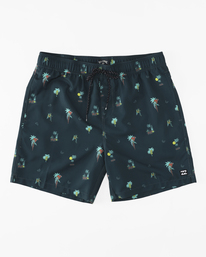 billabong, Vacay Layback 17" Boardshorts, NAVY (nvy) SUNDAYS LAYBACK ABYJV00120