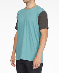 1 Zenith Short Sleeve T-Shirt Blue ABYKT00127 Billabong