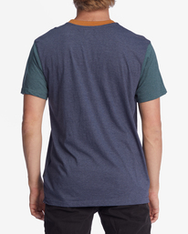3 Zenith Short Sleeve T-Shirt Blue ABYKT00127 Billabong
