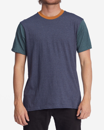 0 Zenith Short Sleeve T-Shirt Blue ABYKT00127 Billabong