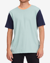 0 Zenith Short Sleeve T-Shirt Blue ABYKT00127 Billabong