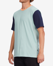 1 Zenith Short Sleeve T-Shirt Blue ABYKT00127 Billabong