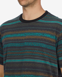 4 A/Div Halfrack Short Sleeve T-Shirt Black ABYKT00152 Billabong