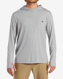 0 A/Div Equator Hooded Long Sleeve T-Shirt  ABYKT00172 Billabong