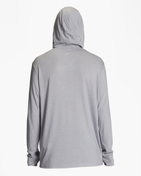 6 Eclipse Hooded Long Sleeve Surf T-Shirt Grey ABYKT00195 Billabong