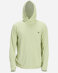 1 Eclipse Hooded Long Sleeve Surf T-Shirt Beige ABYKT00195 Billabong